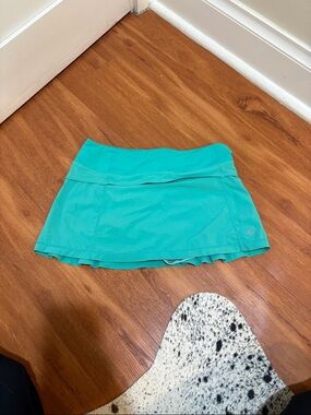 lululemon athletica Turquoise Athletic Skort